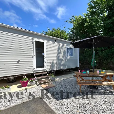 Kayes Retreat Three Bed Caravan Newquay Bay Resort Quieter Area Of Park New Quay Exterior foto