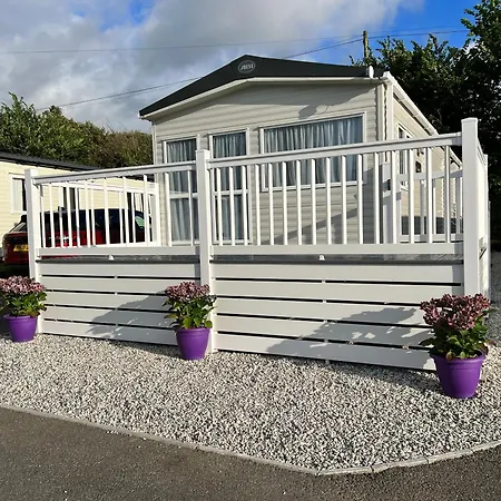 Kayes Retreat Three Bed Caravan Newquay Bay Resort Quieter Area Of Park New Quay Exterior foto